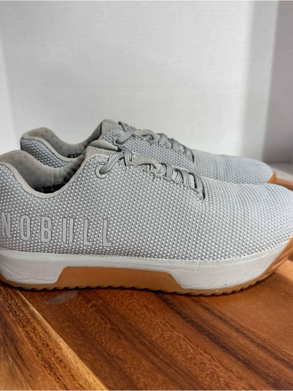 NOBULL Impact Grey ATHLETIC sneakers Size Men’s 6 Women’s 7.5